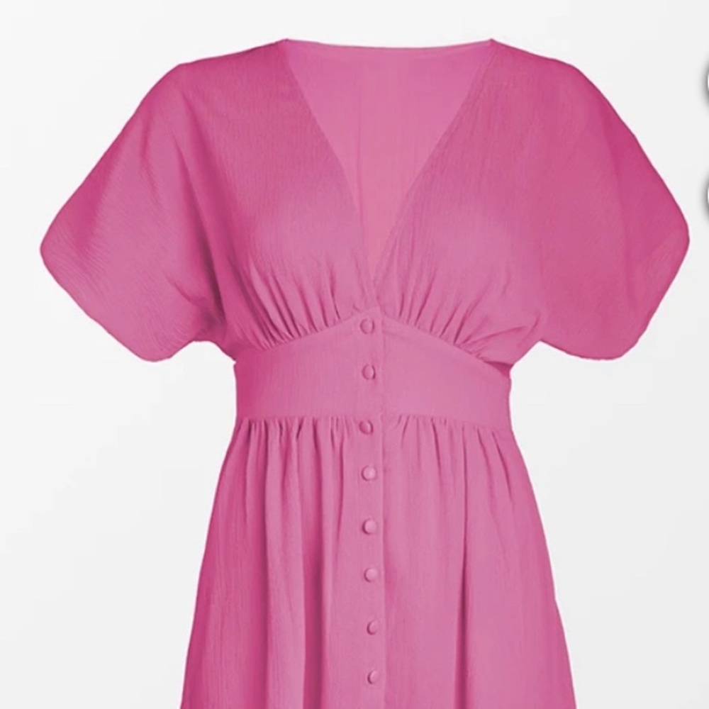 Pink Maxi Dress - Picture 2 of 9